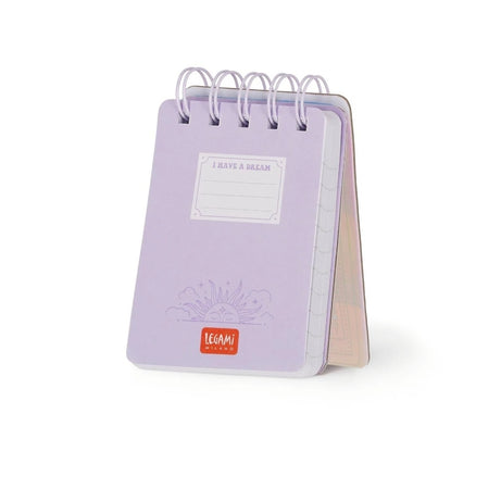 Bloco Notas Espiral Irisdescente Legami