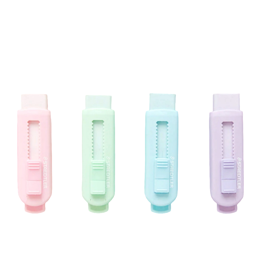 Borracha Retrátil Cores Pastel Staedtler