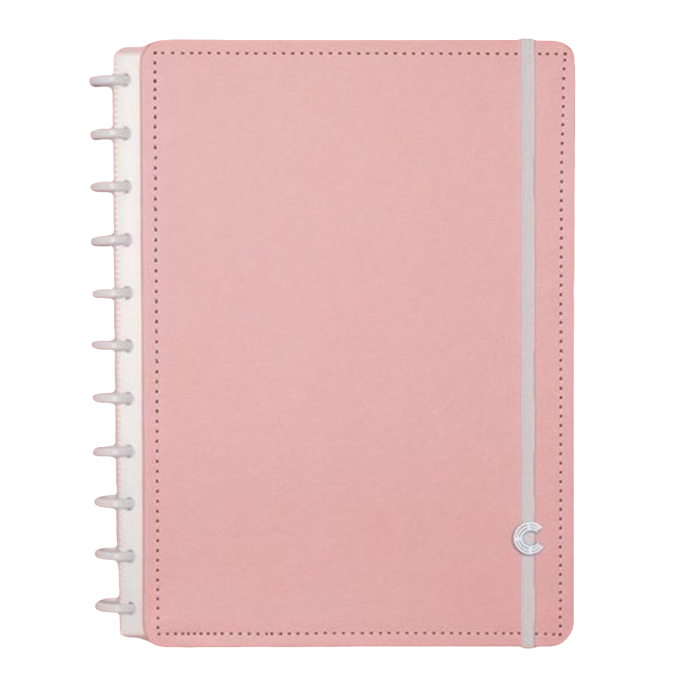 Caderno Inteligente A4 Rosa Pastel