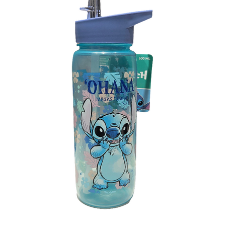 Garrafa Stitch com Palhinha