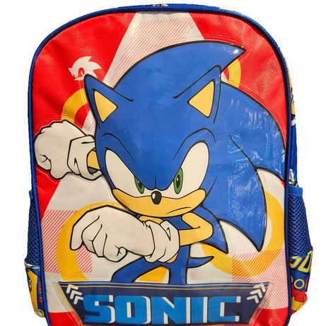 Mochila Escolar Sonic 39cm