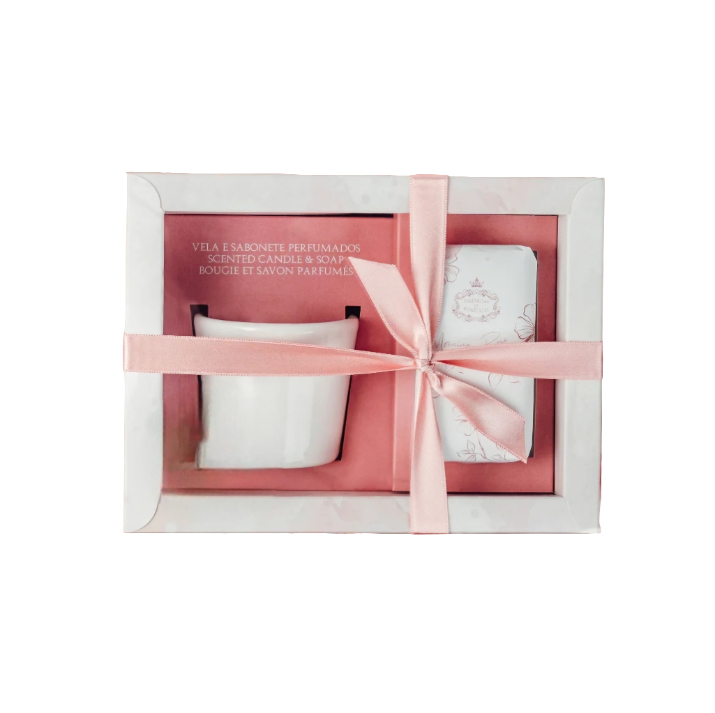 Pack Morning Rose Vela + Sabonete