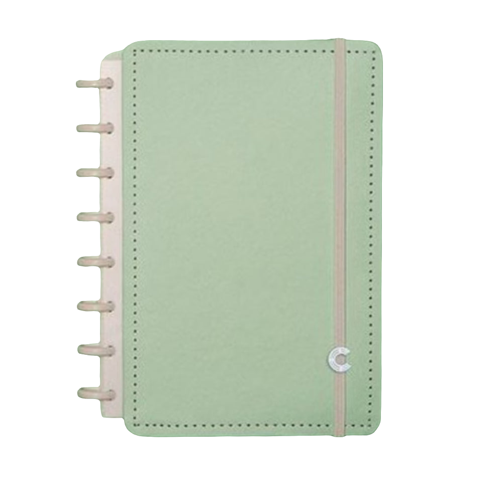 Caderno Inteligente A5 Verde Pastel