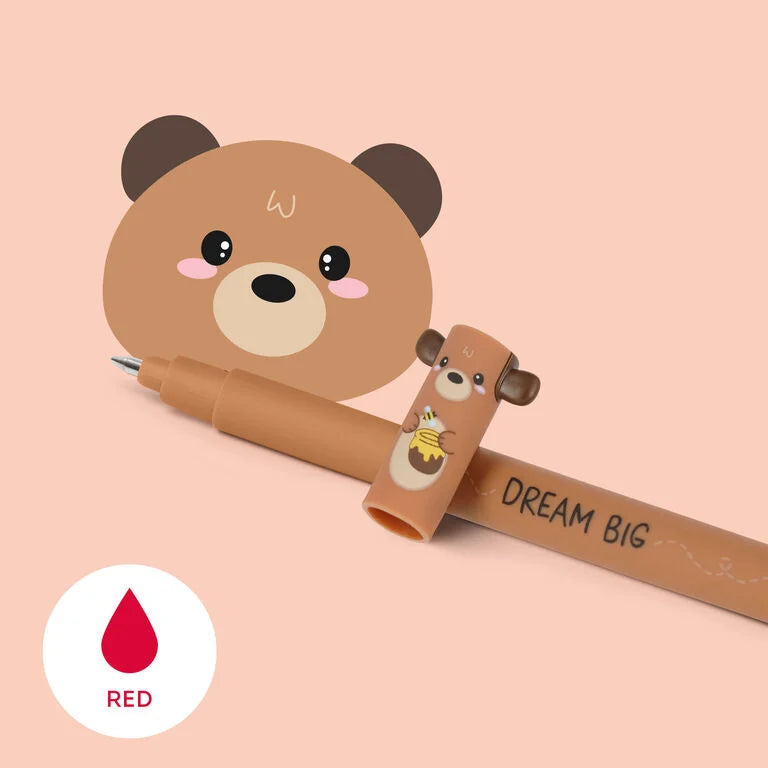 Caneta Apagável Urso Nova Numeração EP0067 Legami
