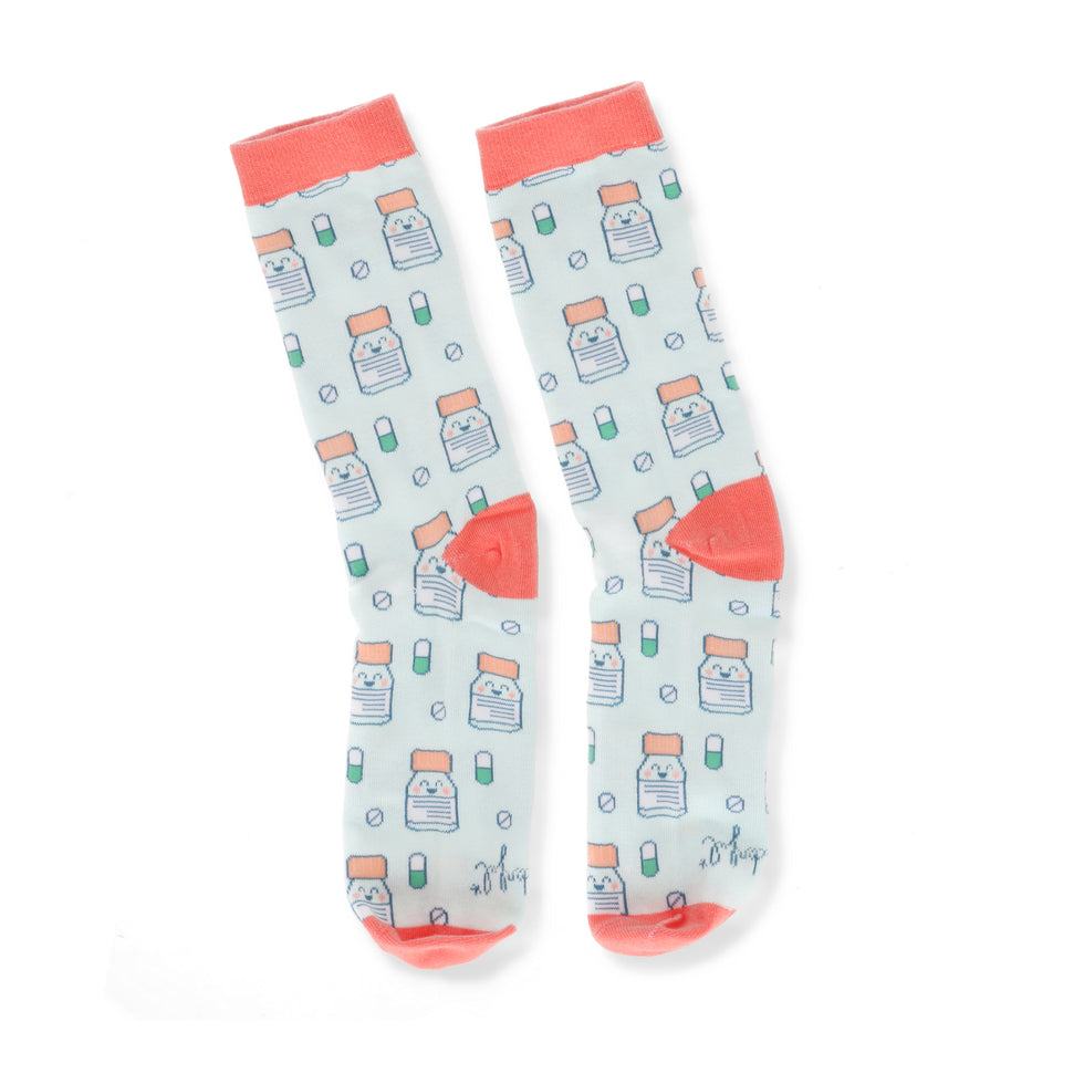 Meias Frasco Remédio Tamanho 41-46 Mr.Wonderful