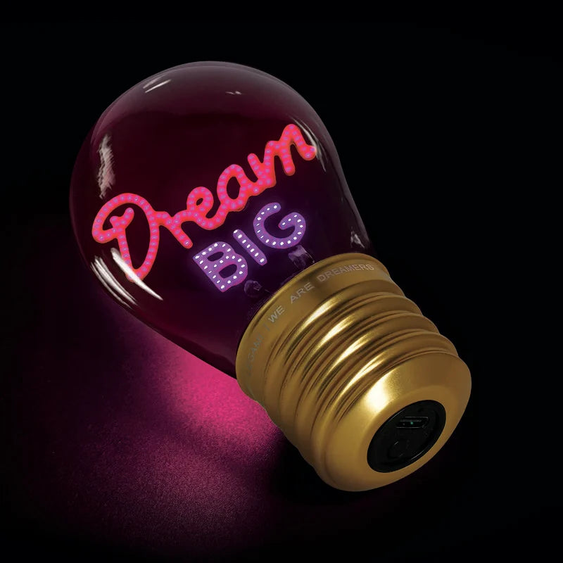 Luz Presença  Dream Big Bulb Legami