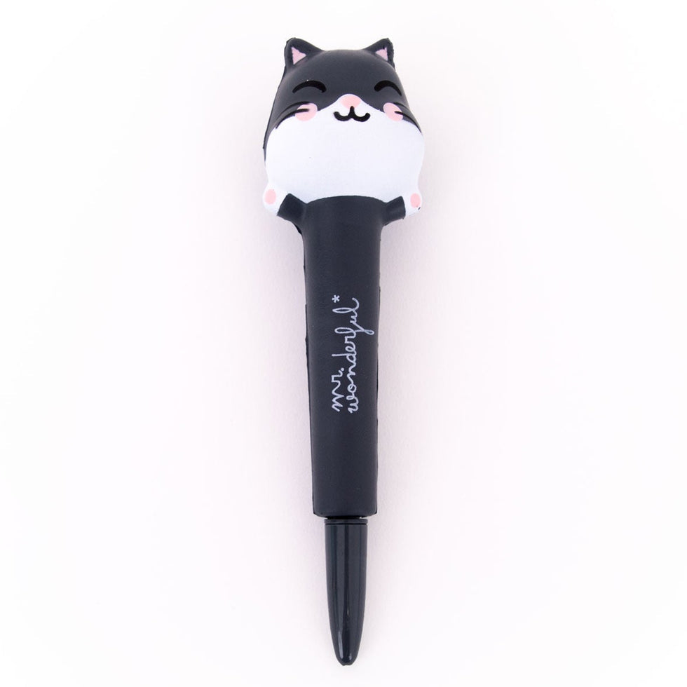 Caneta Squishy Gato Mr.Wonderful