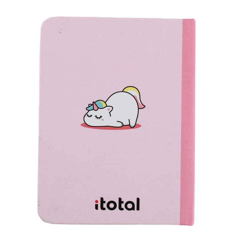 Mini NoteBook Unicórnio Itotal