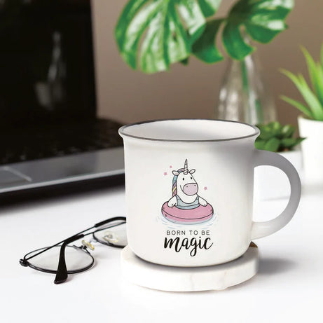 Caneca Legami Unicórnio  "Born to be Magic"