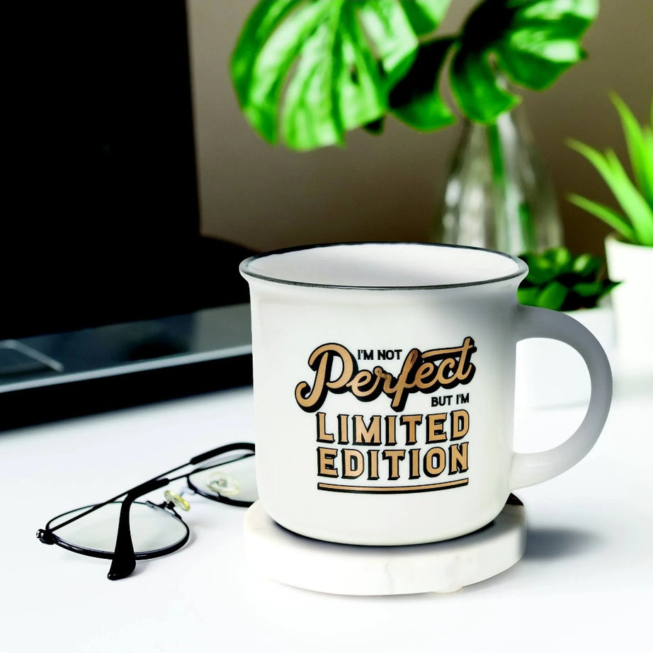Caneca I'm Not Perfect But I'm Limited Edition Legami