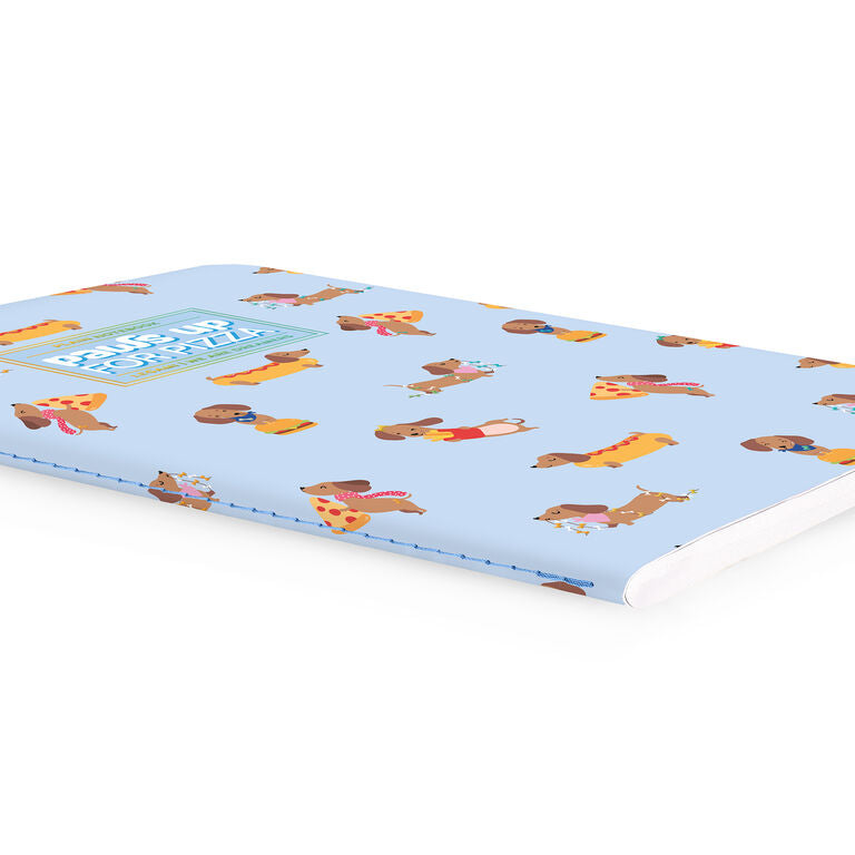 Caderno A5 Pautado Cão Salsicha Legami