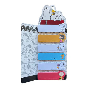 Conjunto Post Its e Marcador de Páginas Snoopy