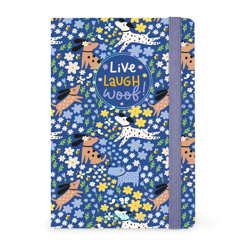 Agenda Semanal 2026 Cães Legami