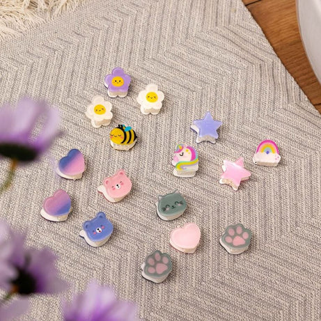 4 Molas de Cabelo Ursinho Legami