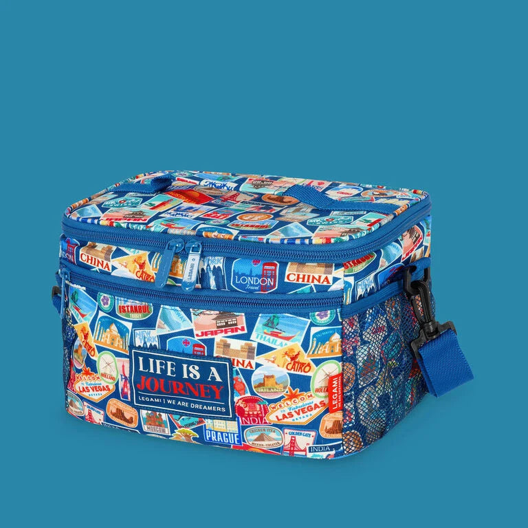 Lancheira Térmica 7,7L Travel Stickers Legami