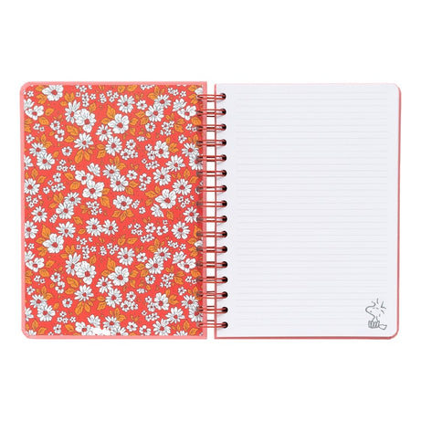 Caderno A5 em Espiral Pautado Snoopy Love Yourself