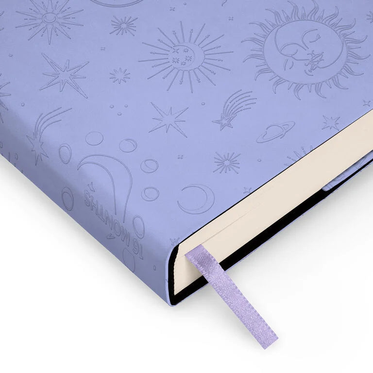 Agenda Diária 2027 Cosmic Lilac Legami