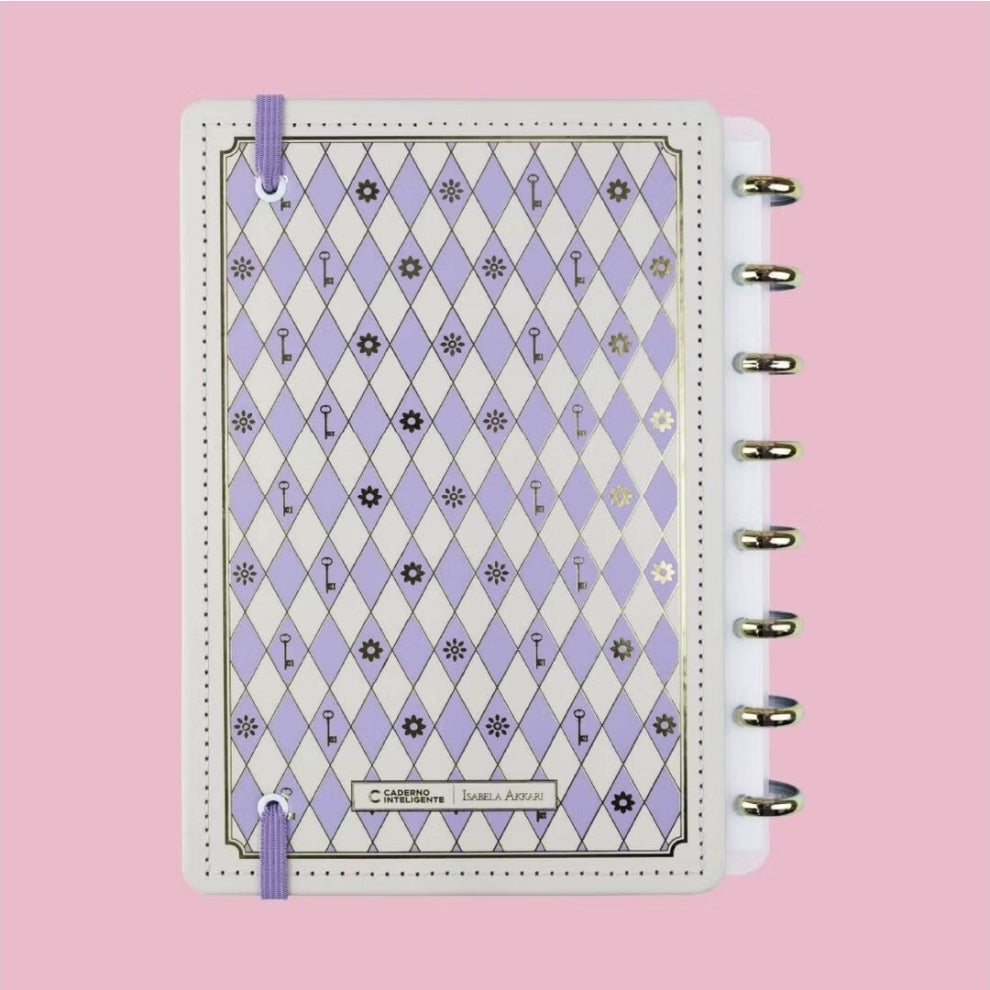 Caderno Inteligente A5 Purple Key by Isabela Akkari