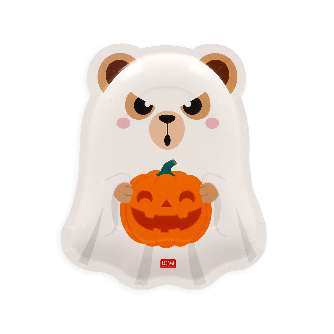 Brevemente - Conjunto de 8 Pratos de Papel Halloween Legami