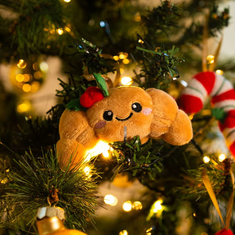 Pré-venda Enfeite de Natal Croissant em Pelúcia Legami