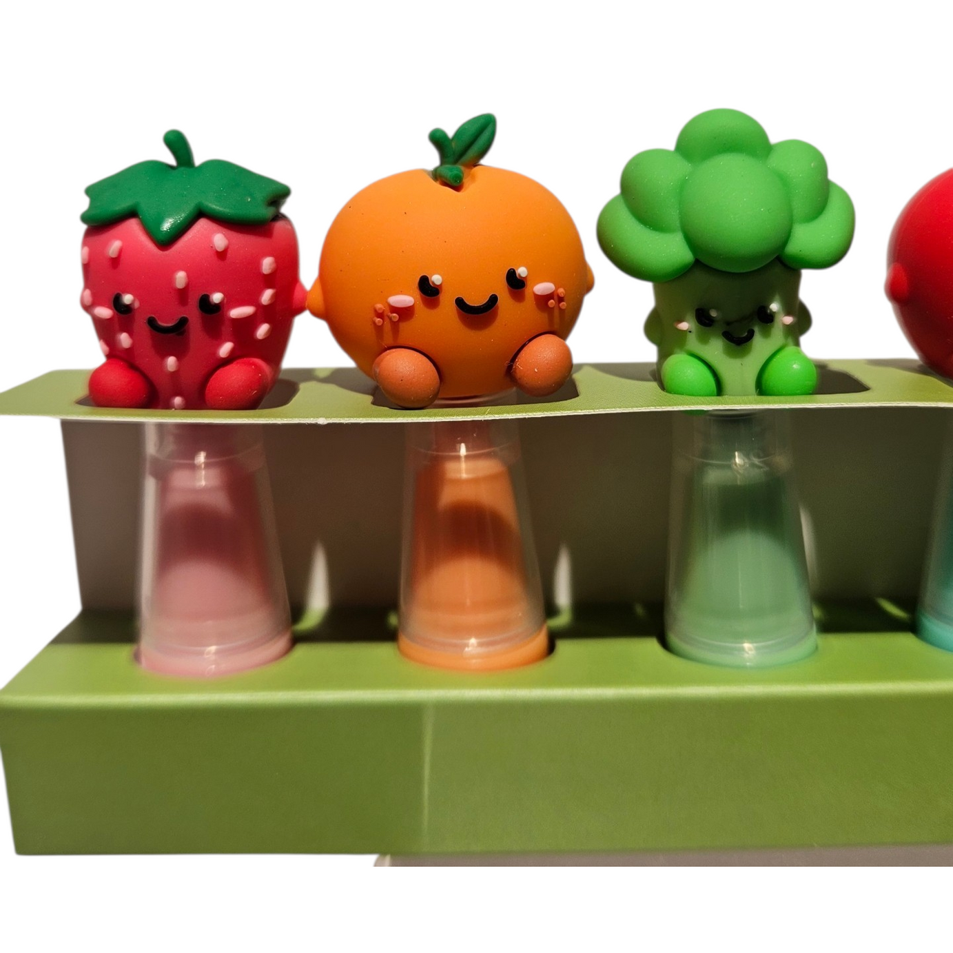 Conjunto 6 sublinhadores Frutas e Legumes Itotal