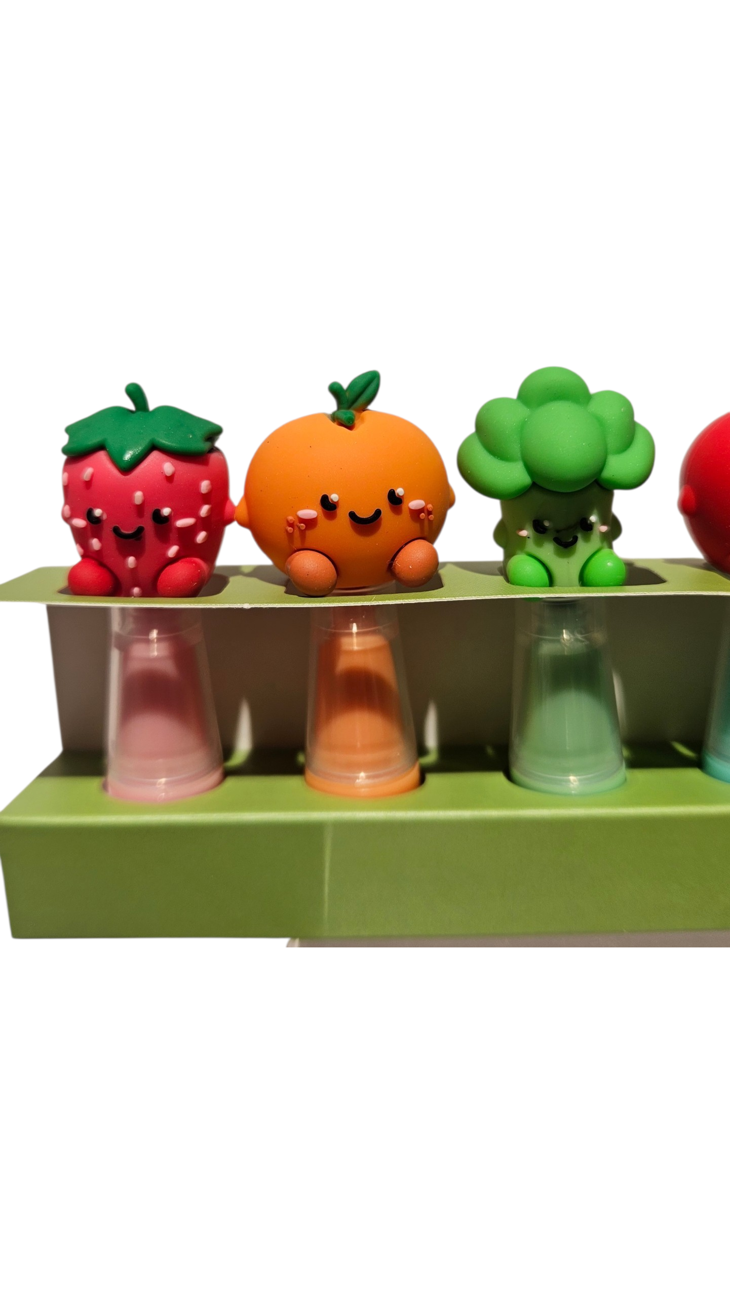 Conjunto 6 sublinhadores Frutas e Legumes Itotal
