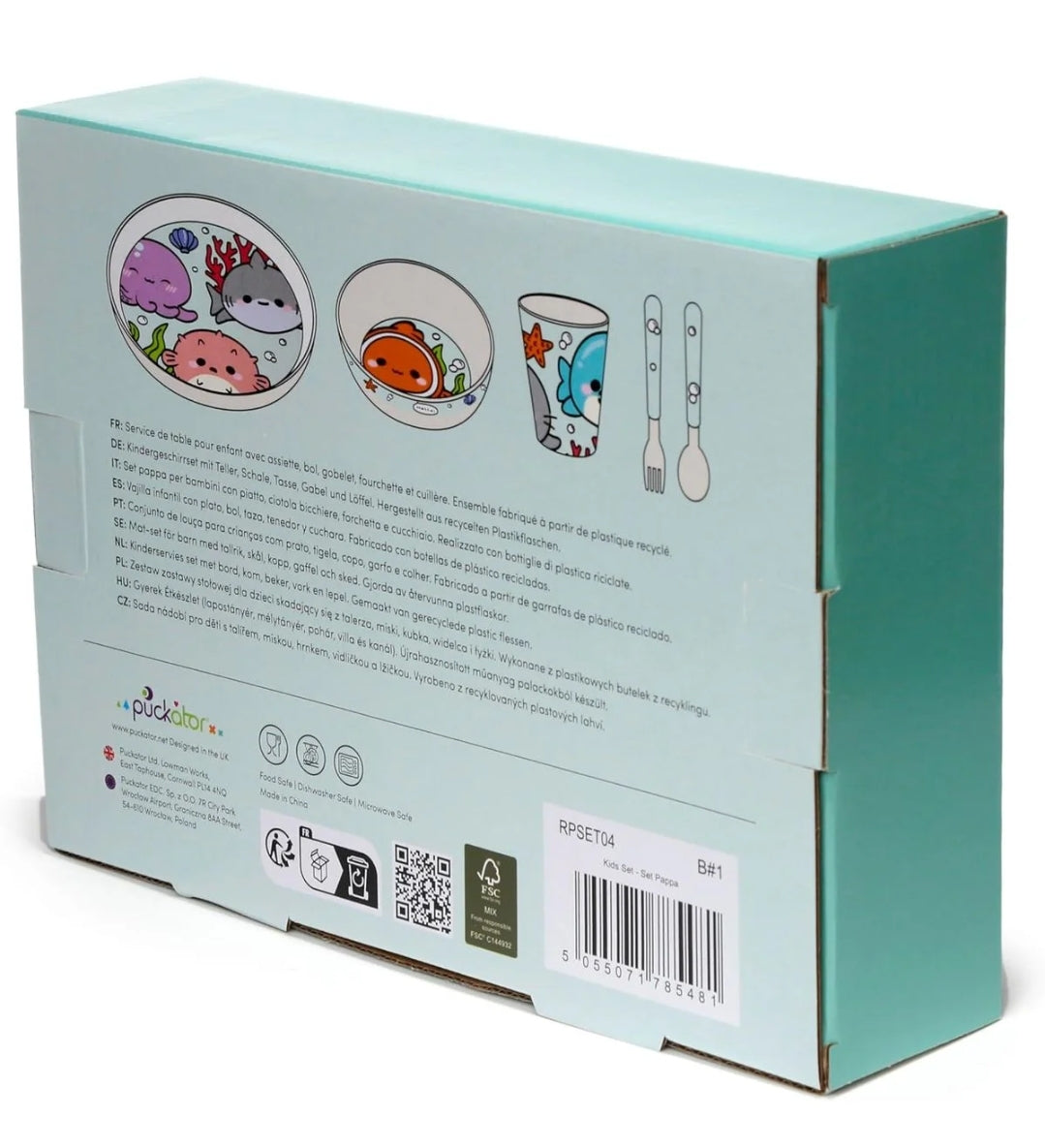 Conjunto de Refeição 5 Peças