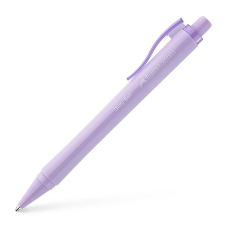 Caneta Esferográfica Daily Ball Lilás Pastel Faber-Castell
