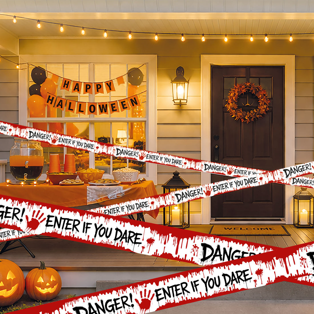 Brevemente - Fita Decorativa Danger Halloween Legami