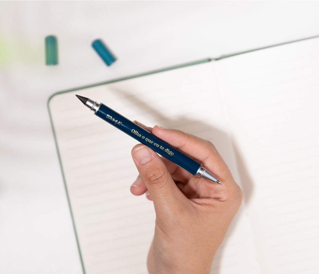 Caneta com Lápis Infinito mr.Wonderful - Olha o que eu te digo