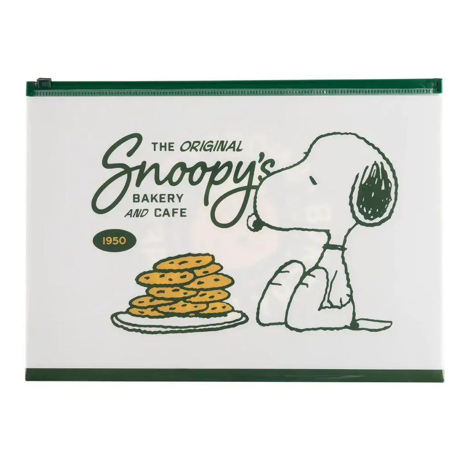 Porta Documentos Snoopy com Fecho em Zip