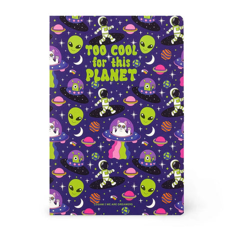 Caderno A6 Pautado Space Legami