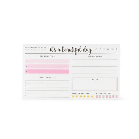 Bloco Notas "It's a Beautiful Day" Legami