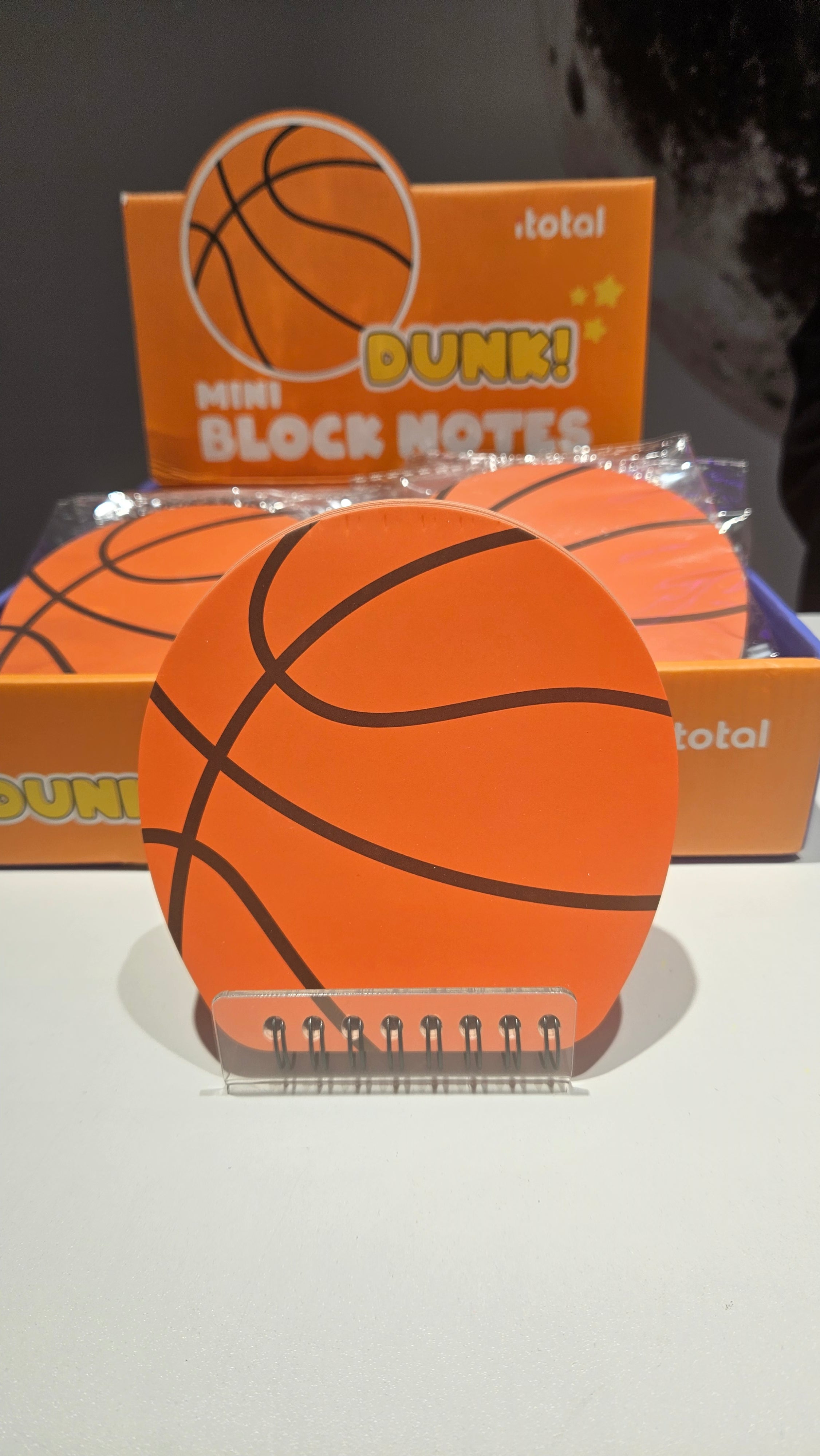 Bloco Notas Bola de Basket Itotal