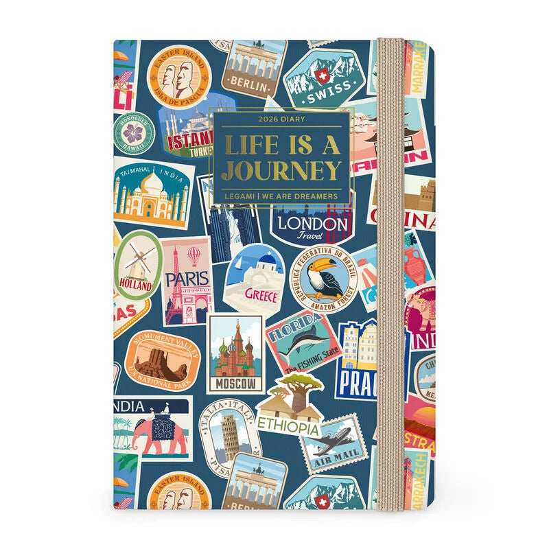 Agenda Semanal 2026 Stickers Legami