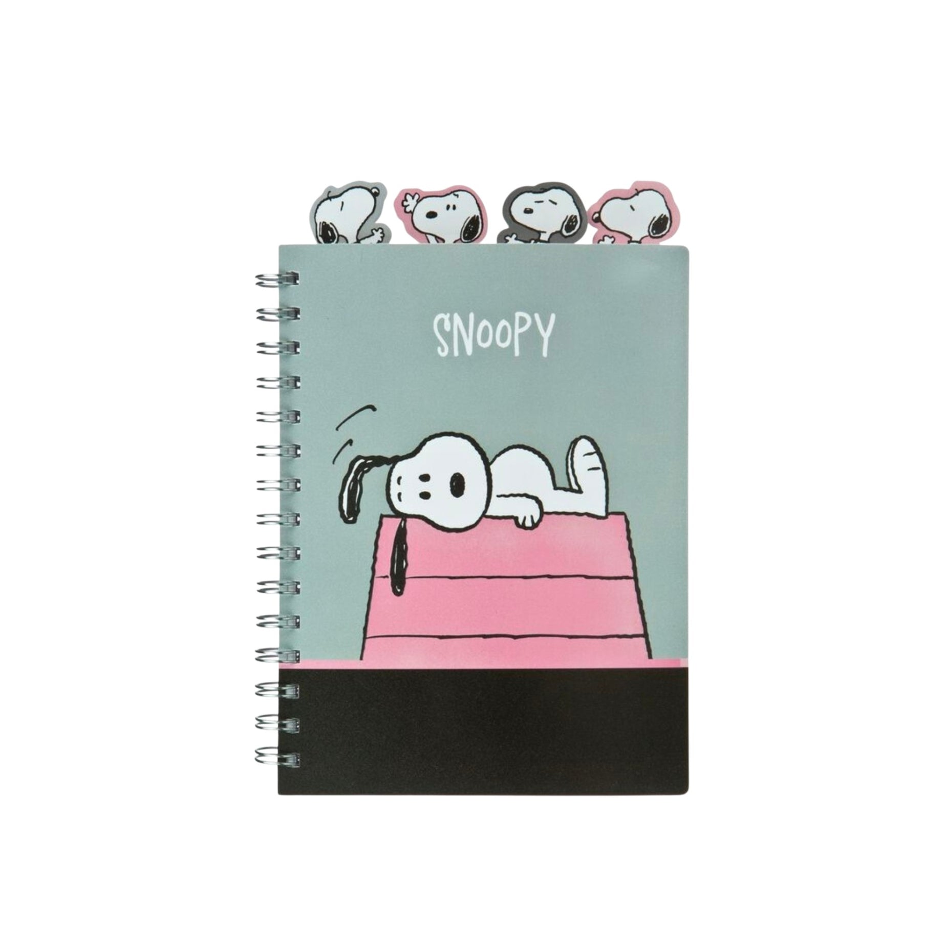 Caderno A5 com Separadores Snoopy