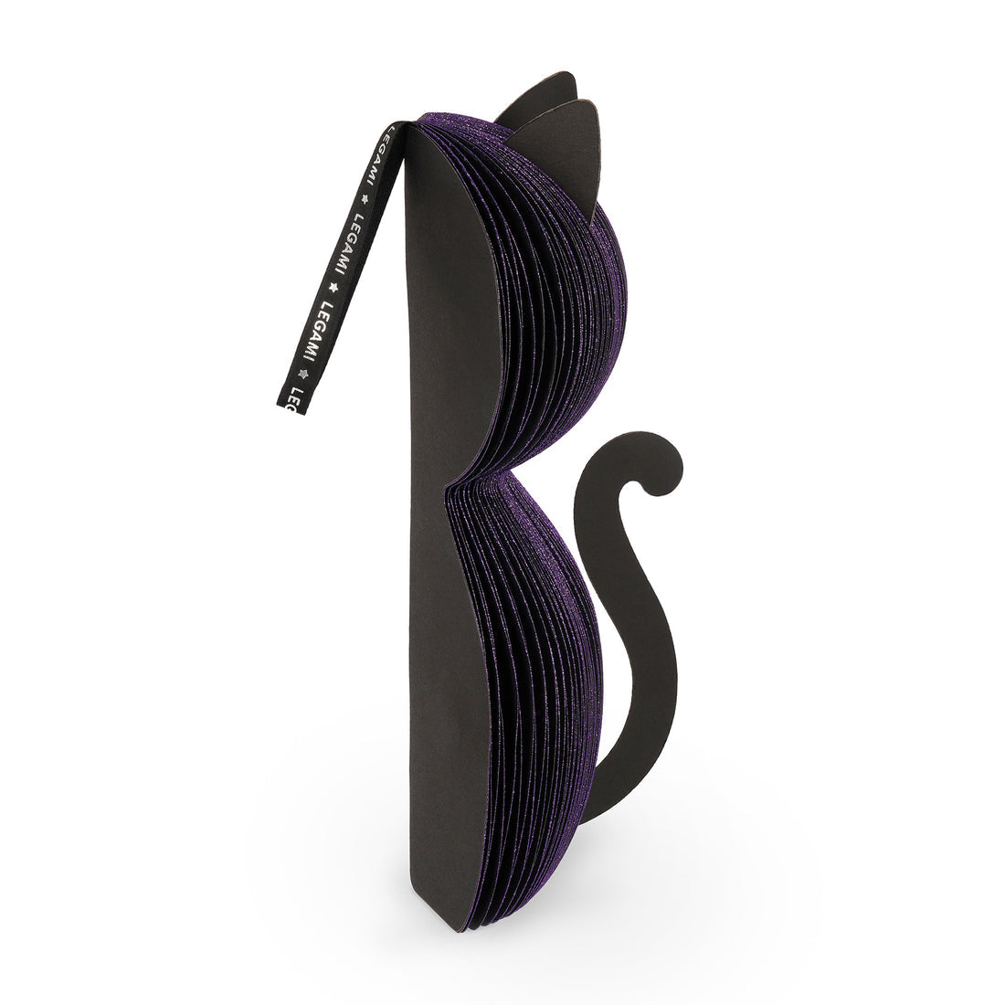 Brevemente - Decoração Gato Preto em Fole com Fecho Íman Legami