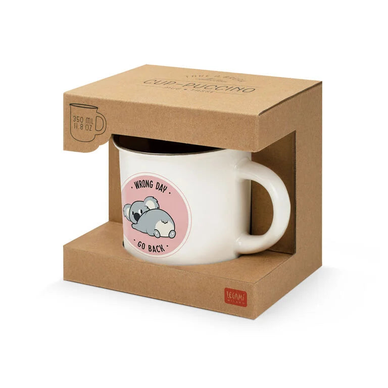 Caneca Koala " Wrong Day - Go Back" Legami