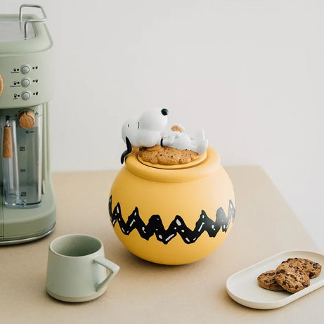 Pote de Bolachas Snoopy em Cerâmica