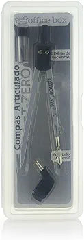 Compasso Articulado 3 Peças Preto