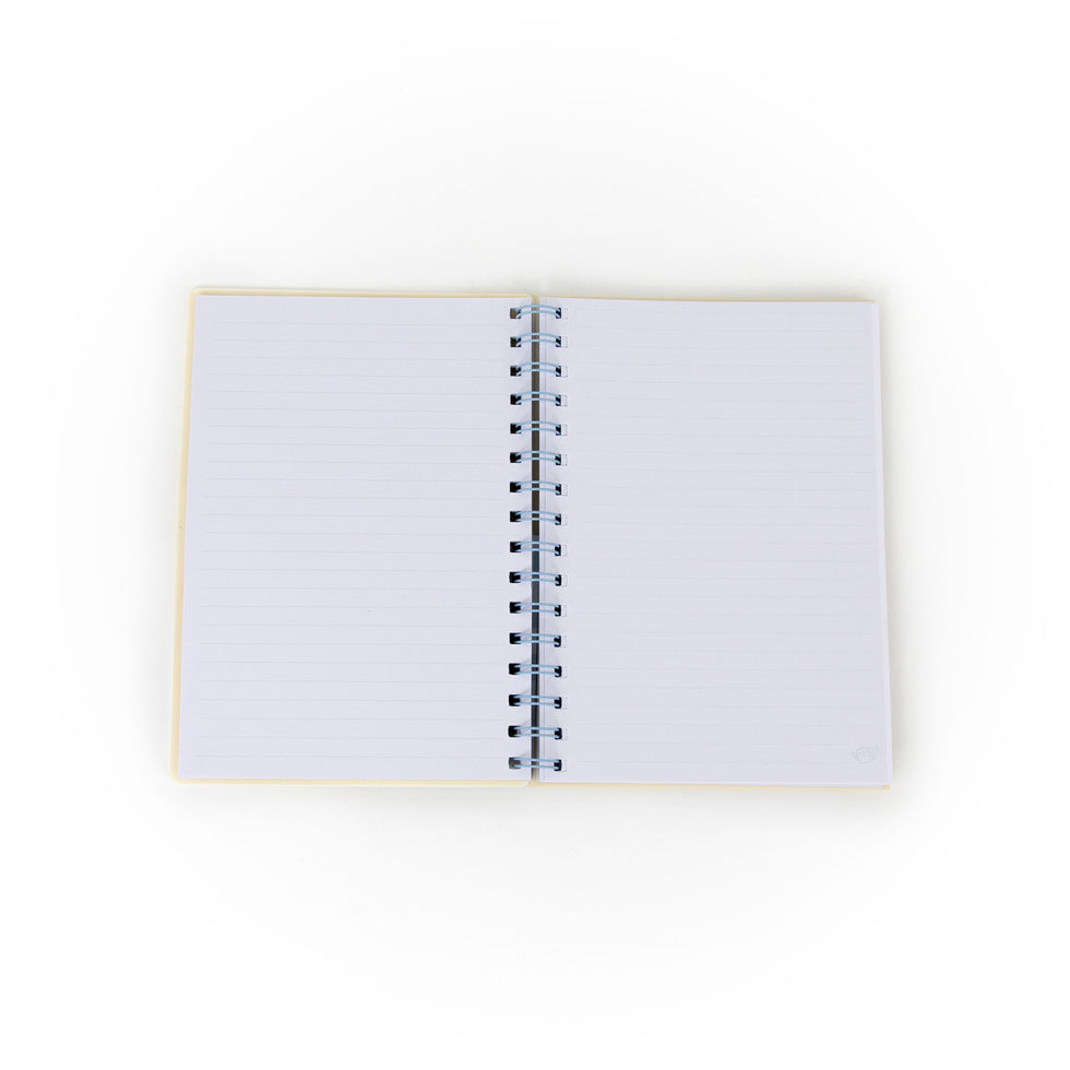 Caderno Espiral A5 com Pins Lazy Mr.Wonderful