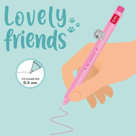 Caneta Gato Gel - Legami Lovely Friends