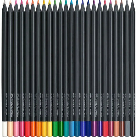 Conjunto 24 Lápis Colorir Black Edição Faber-Castell