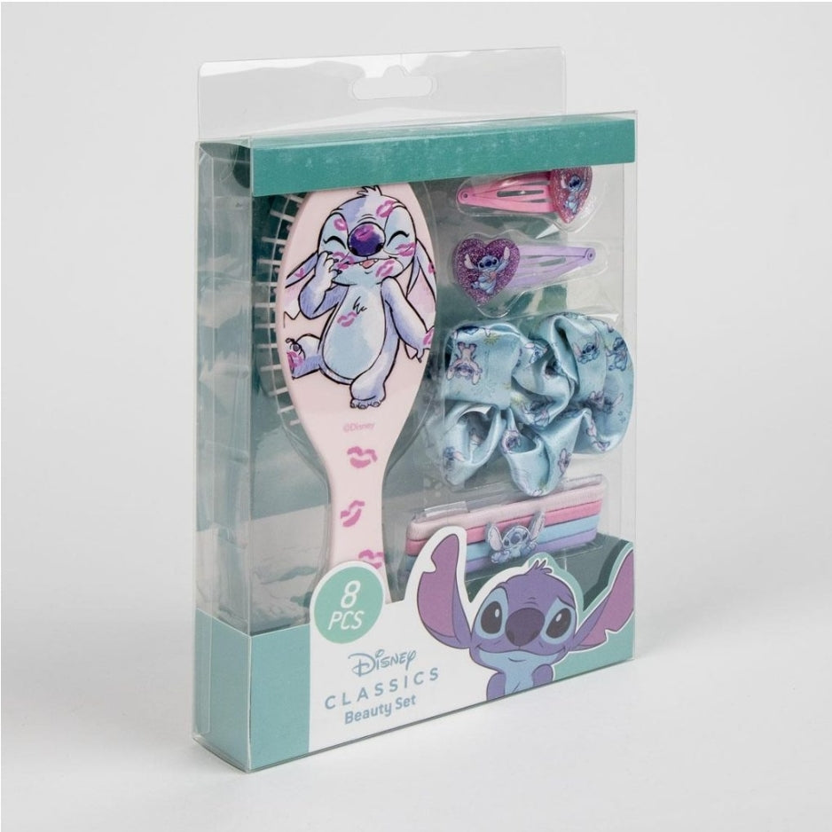 Conjunto Stitch para Cabelo 8 Acessórios