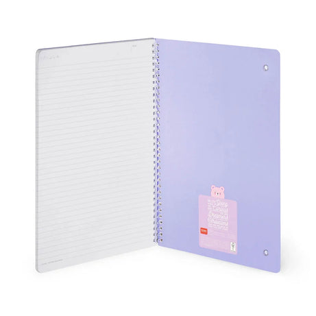 Caderno A4 Pautado Espiral Ursinho Legami