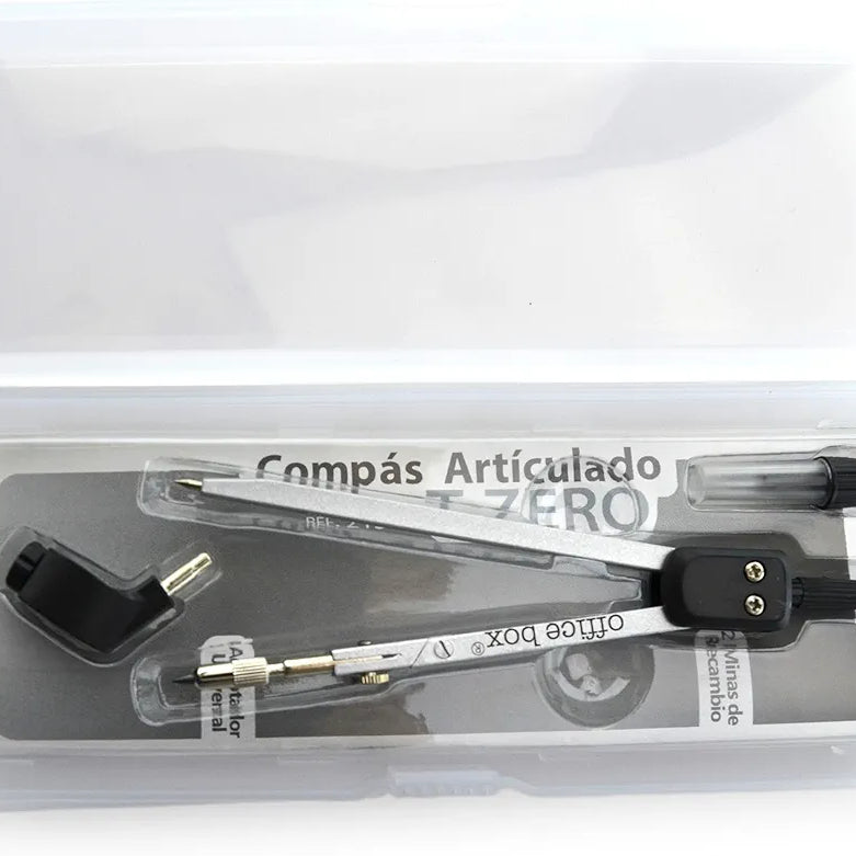 Compasso Articulado 3 Peças Preto
