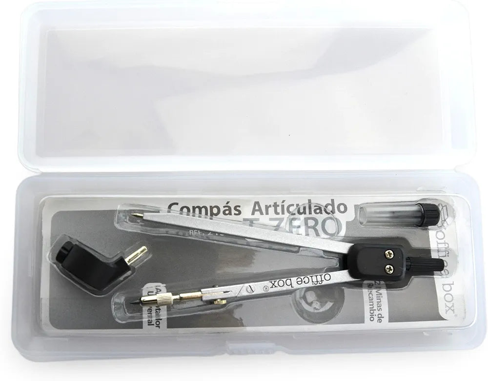 Compasso Articulado 3 Peças Preto