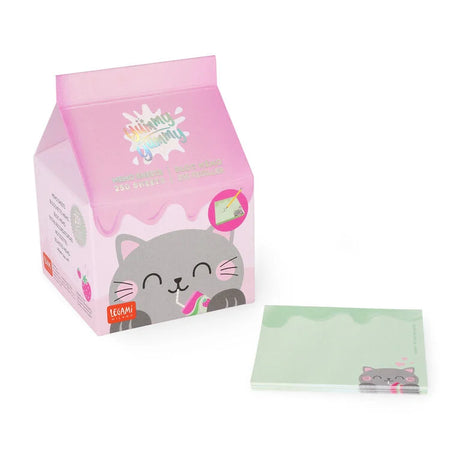 Bloco de Notas Perfumados Morango Gatinho Legami