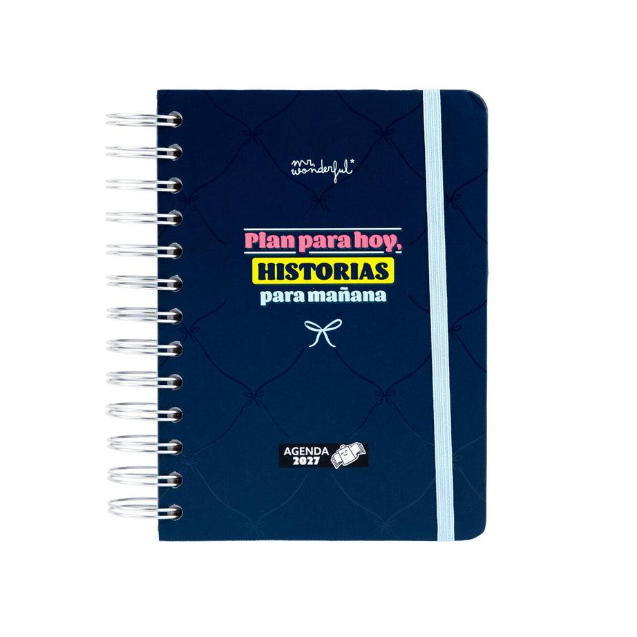 Agenda Diária Pequena 2027 Mr.Wonderful Plano Para Hoje, Histórias para Amanhã