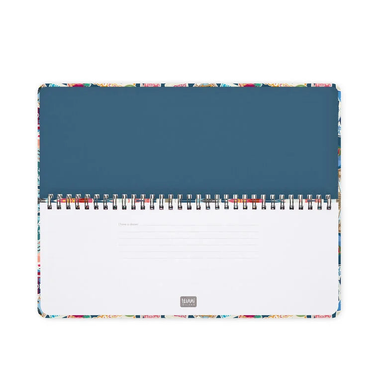 Planner Semanal 2027 Viagens Stickers Legami